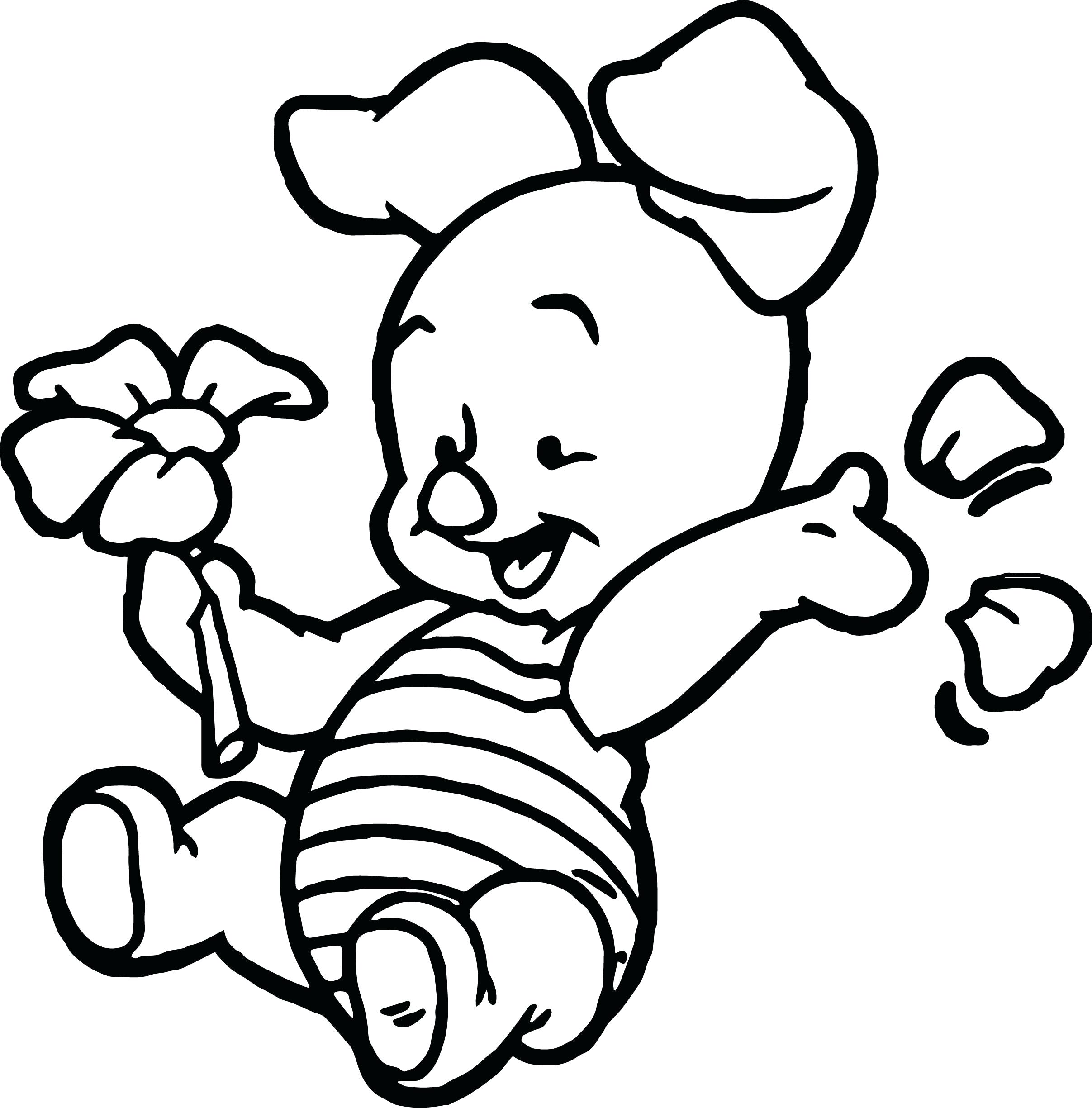 2414x2449 Printable Coloring Pages Ice Cream Cone New Piglet Throughout