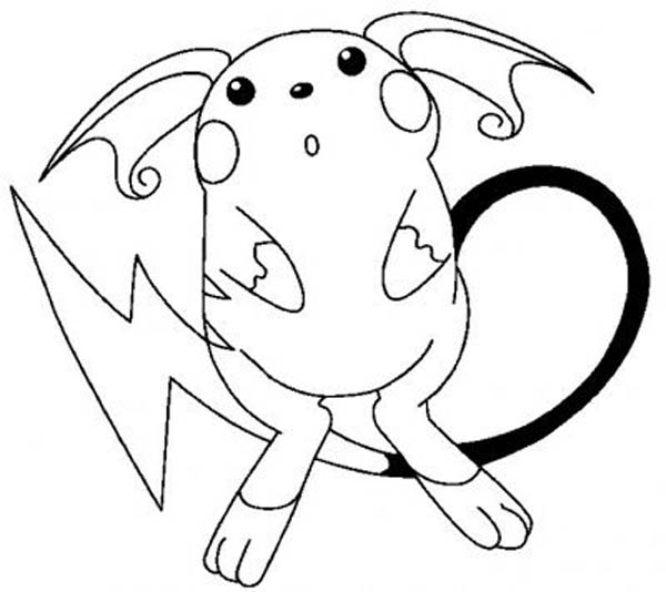 600x534 Free Printable Pikachu Coloring Pages For Kids