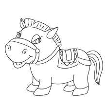220x220 Cute Pony Coloring Pages