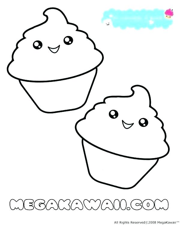 600x750 Cupcake Coloring Pages Free Printable Coloring Sheets Of Es