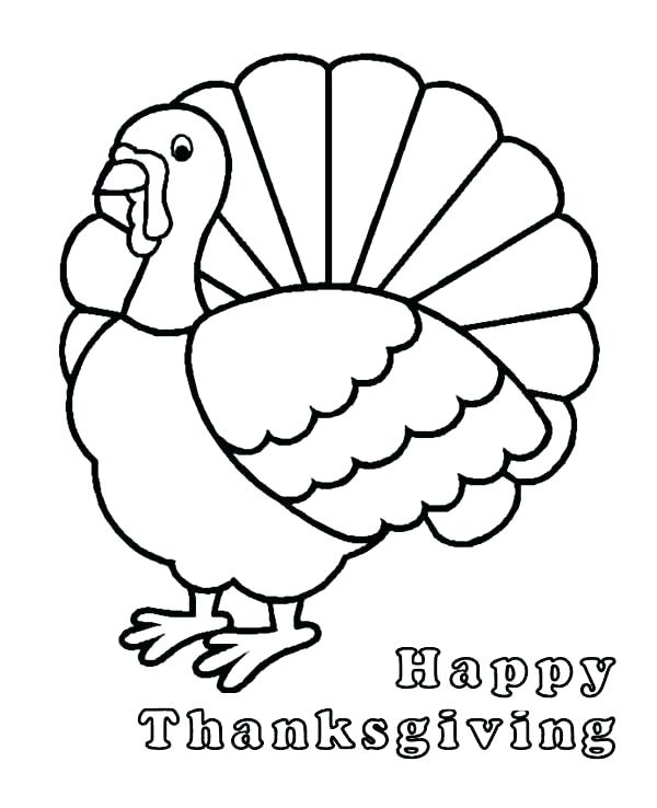 600x738 Thanksgiving Day Coloring Pages Free
