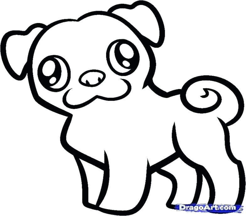 784x687 Pug Colouring Pages Printable Printable Coloring Pug Coloring Page