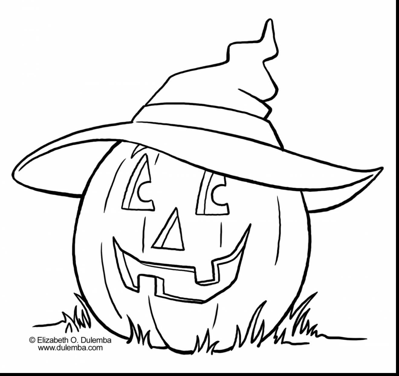 1320x1244 Halloween Pumpkin Coloring Pages Printables