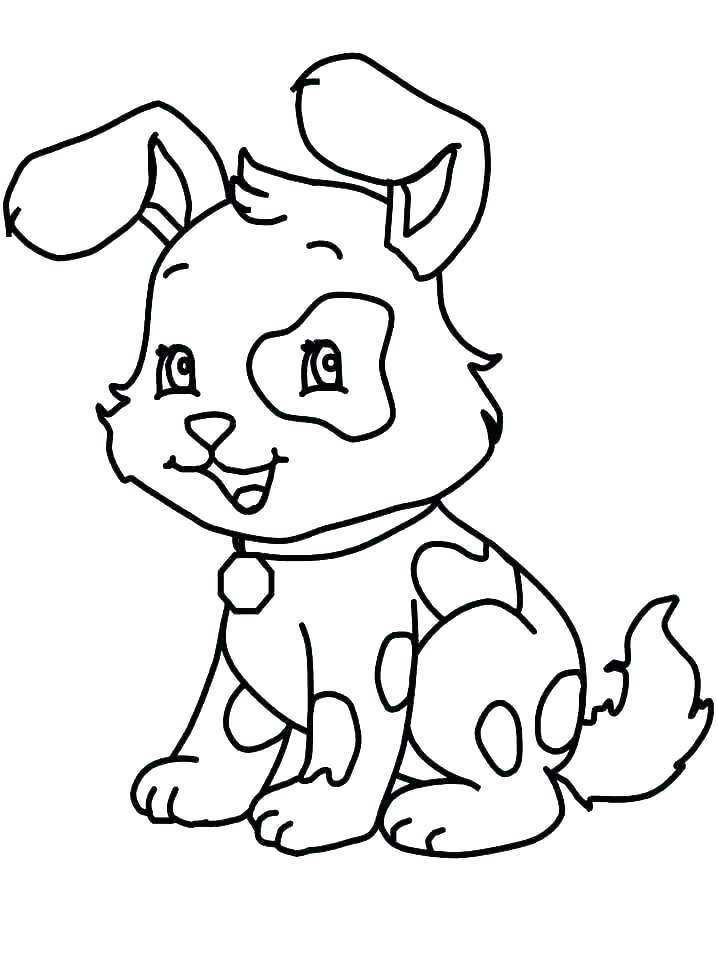 718x957 Puppies Coloring Pages Free Printable Cute Puppy Coloring Pages