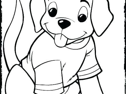 440x330 Dogs And Puppies Coloring Pages