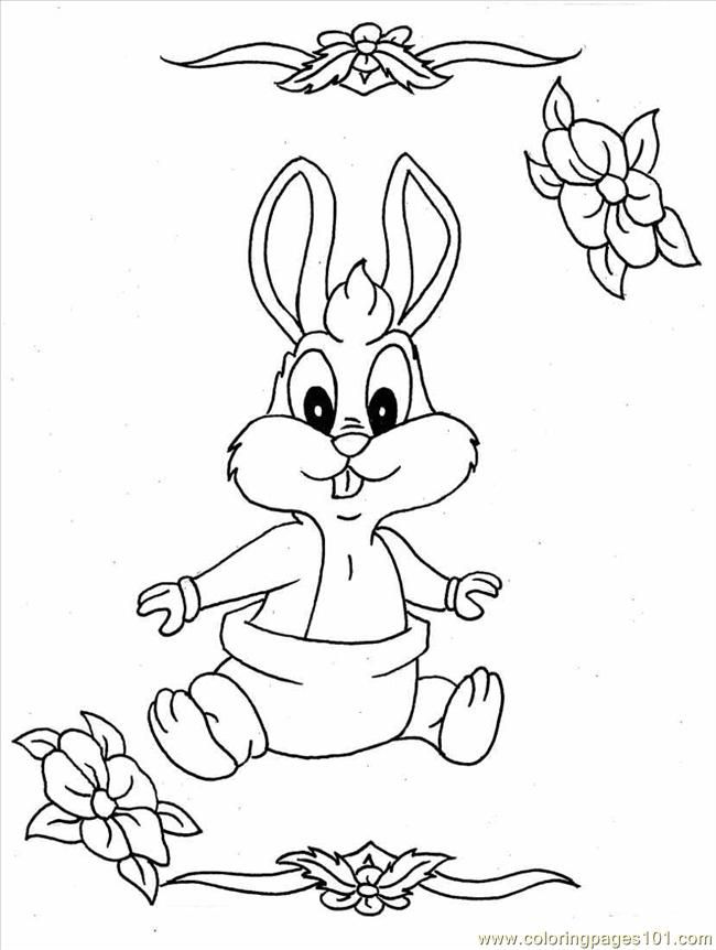 650x862 Cute Bunny Coloring Pages Free Printable Coloring Page Baby