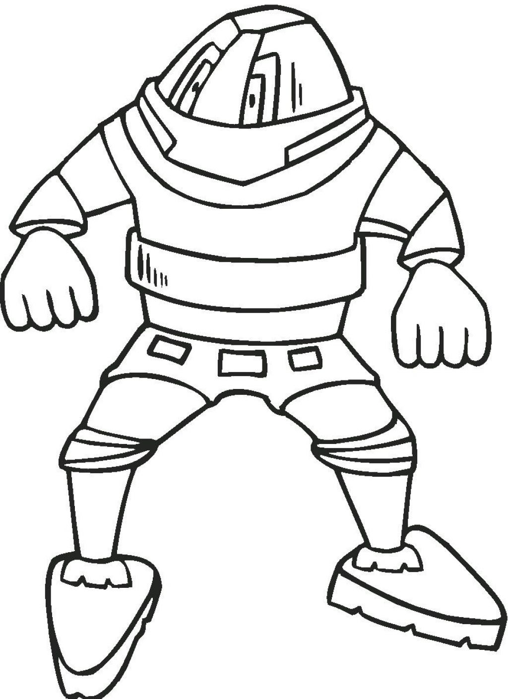 1024x1409 Robot Coloring Pages For Boys Printable