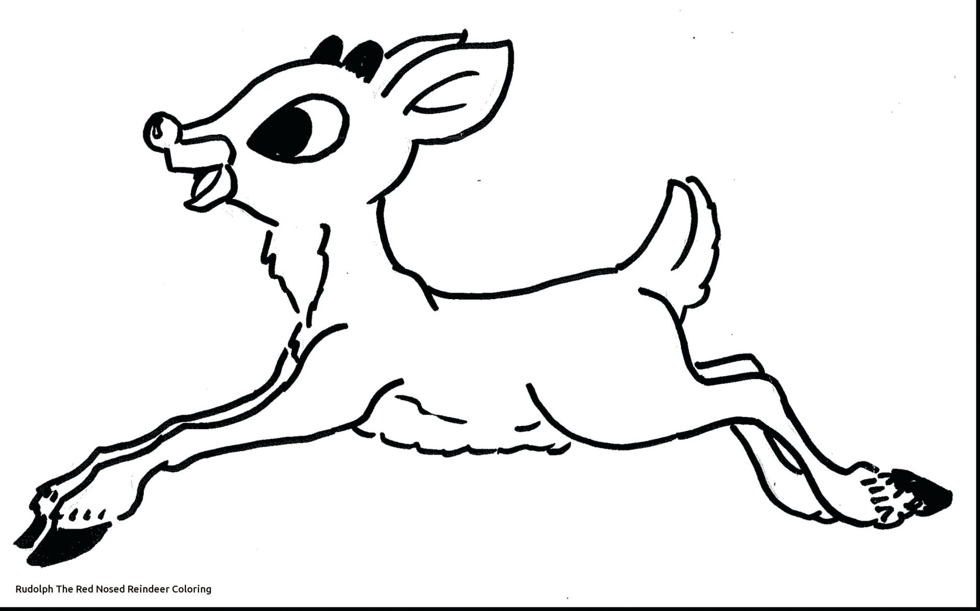 1920x1197 Comet The Reindeer Coloring Pages Photo Concept Santaable Antlers
