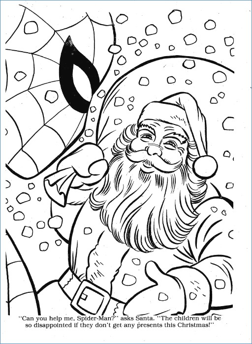 512x699 Cute Santa Reindeer Christmas Coloring Page