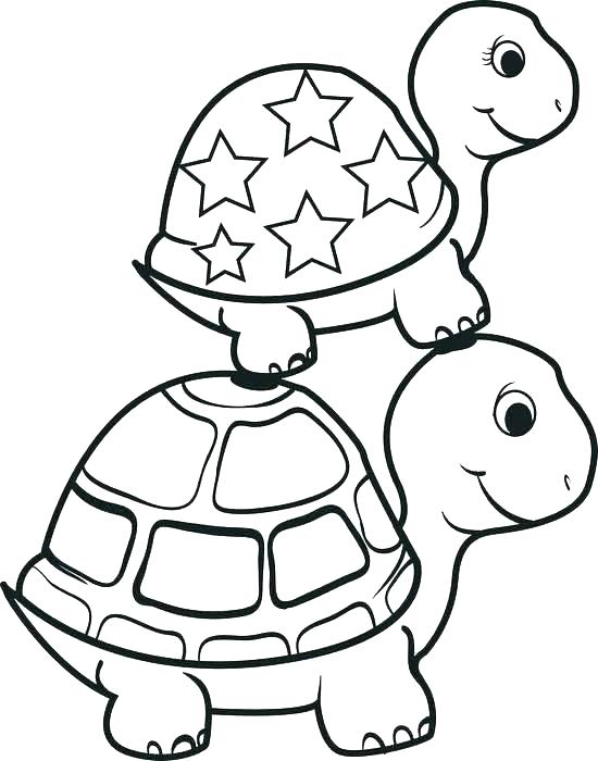 550x700 Cute Ninja Turtle Coloring Pages Squid