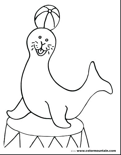 392x500 Seal Coloring Pages Kansas State Seal Coloring Sheet