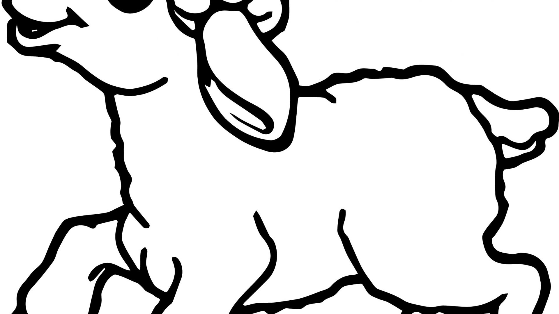 1920x1080 Sheep Coloring Pages To Download And Print Free Printable Animals