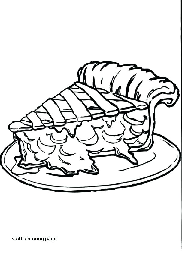 606x843 Sloth Coloring Page Download This Coloring Page Sloth Face