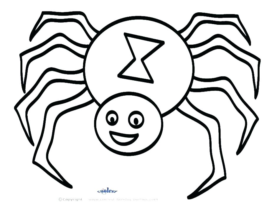 Cute Spider Coloring Pages at GetDrawings | Free download