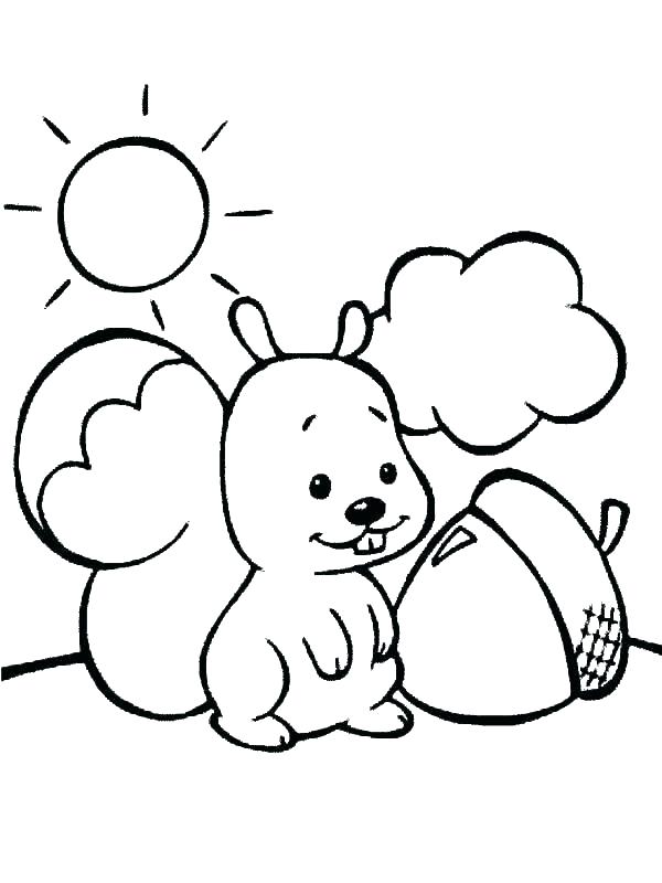 600x800 Squirrel Coloring Page Coloring Pages Of Squirrels Coloring Pages