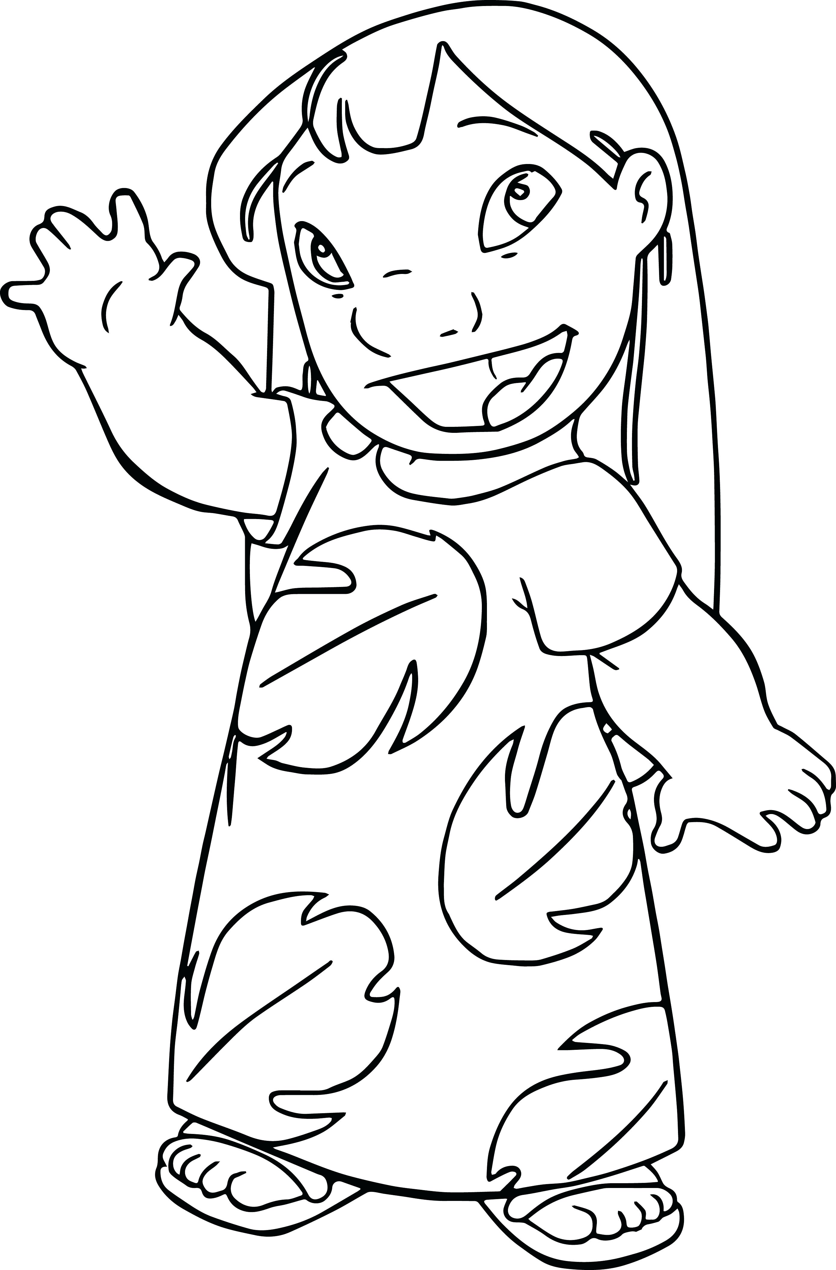 2783x4228 Inspiration Coloring Pages Stitch Coloring Pages Lilo And Riding