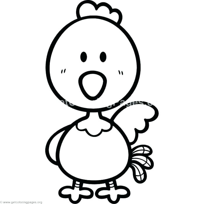 700x700 Chick Coloring Pages