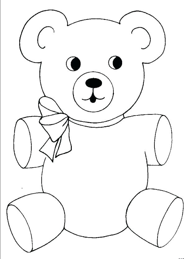 618x835 Cute Bear Coloring Pages Teddy Bear Coloring Pages Free Printable