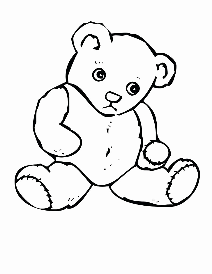 728x942 Cute Teddy Bear Coloring Pages Gallery Coloring Page Teddy Bear