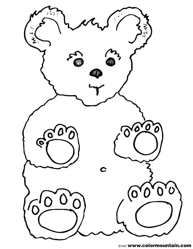 618x800 Cute Teddy Bear Coloring Picture Coloring Page Cute Teddy Bear