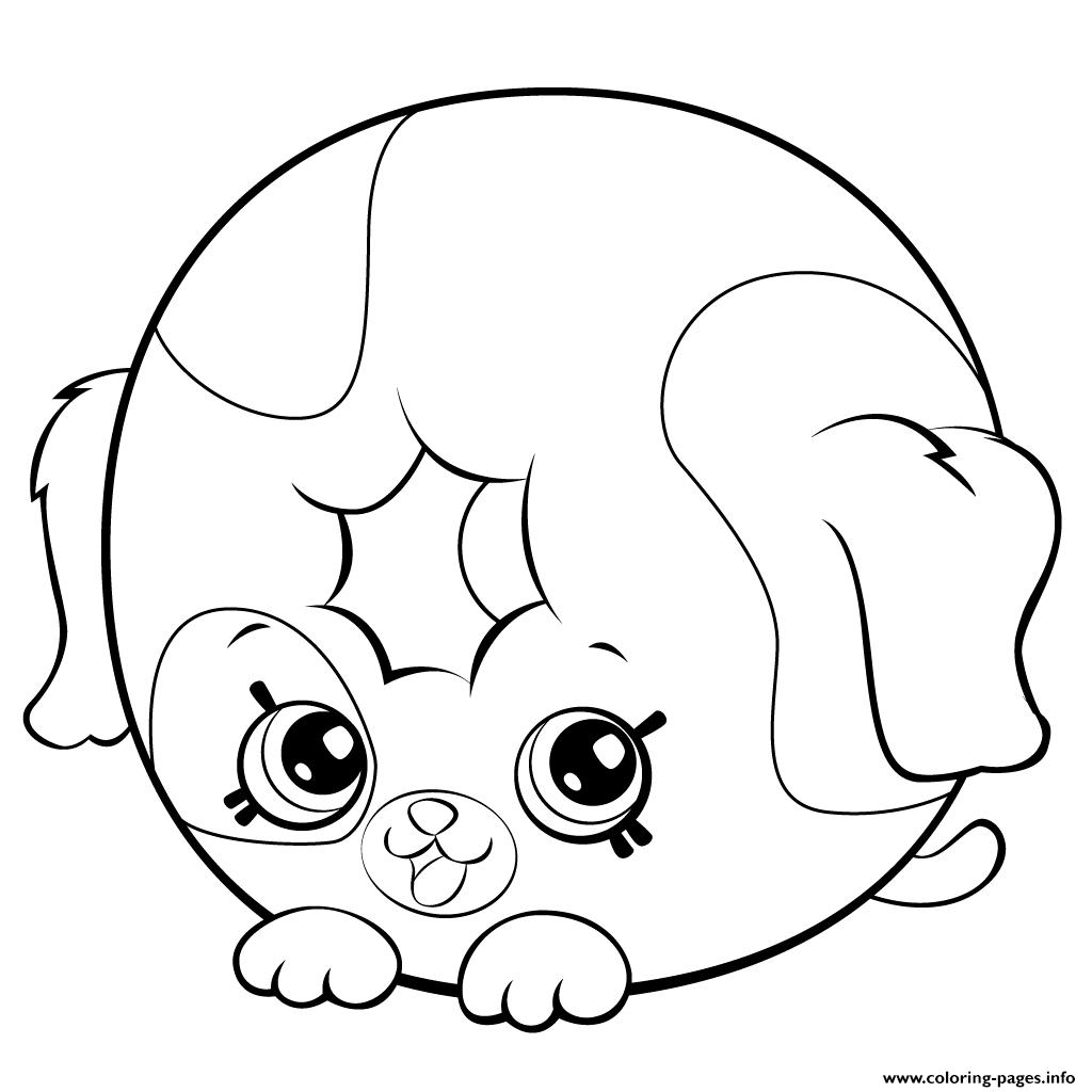 1024x1024 Cute Things Coloring Pages Shopkins Download