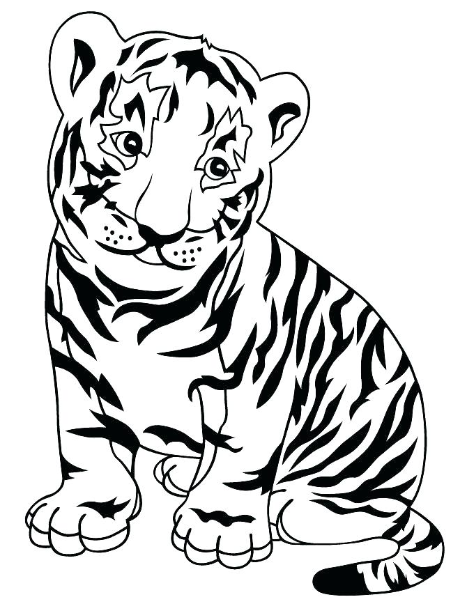 670x867 Detroit Tigers Coloring Pages Tigers Coloring Pages Cute Tiger