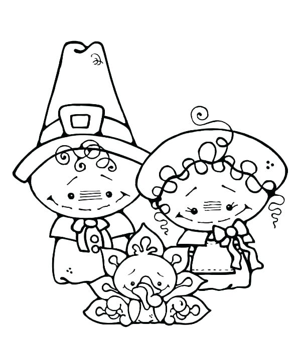 600x707 Turkey Coloring Pages Free