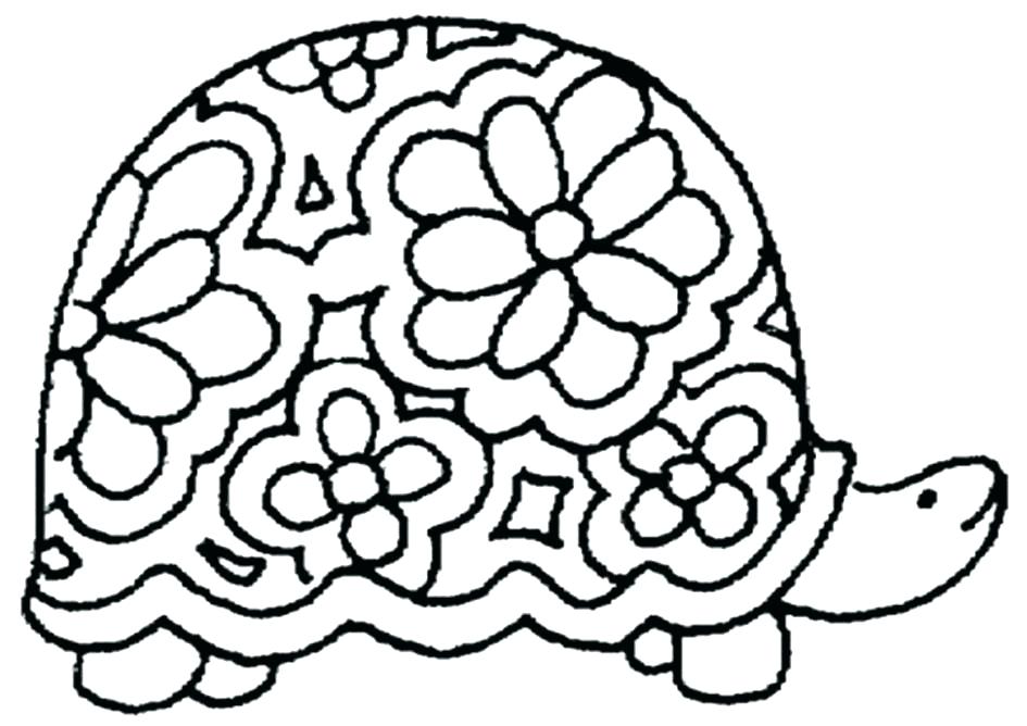 945x668 Free Turtle Coloring Pages As Cute Turtle Coloring Pages Cute Free
