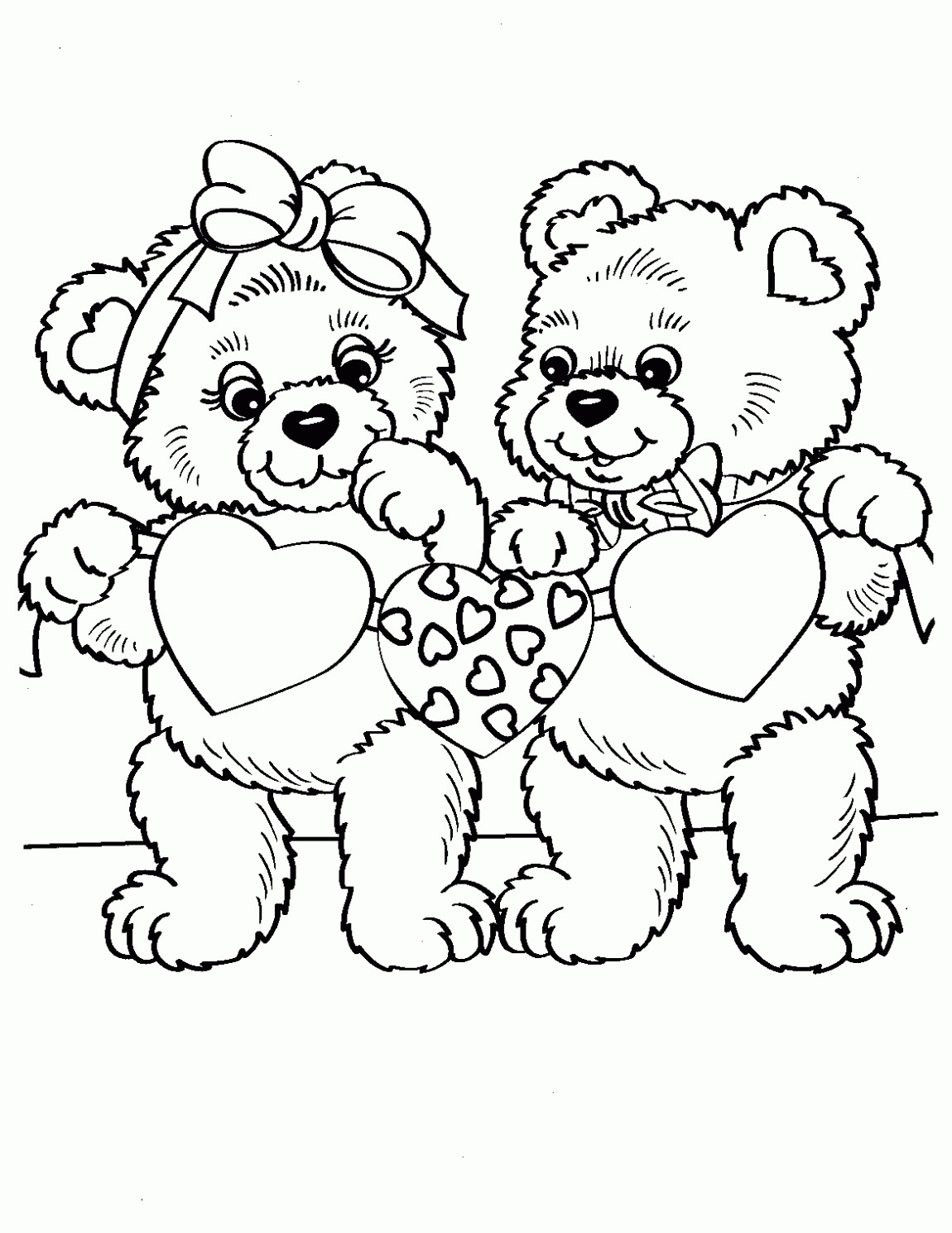 1150x1489 Cute Valentine Coloring Pages Quotes Wishes For Valentine's Week