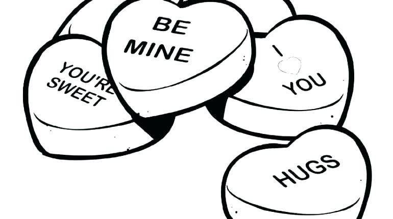 770x430 Valentines Day Coloring Pages Printable Valentine Printable