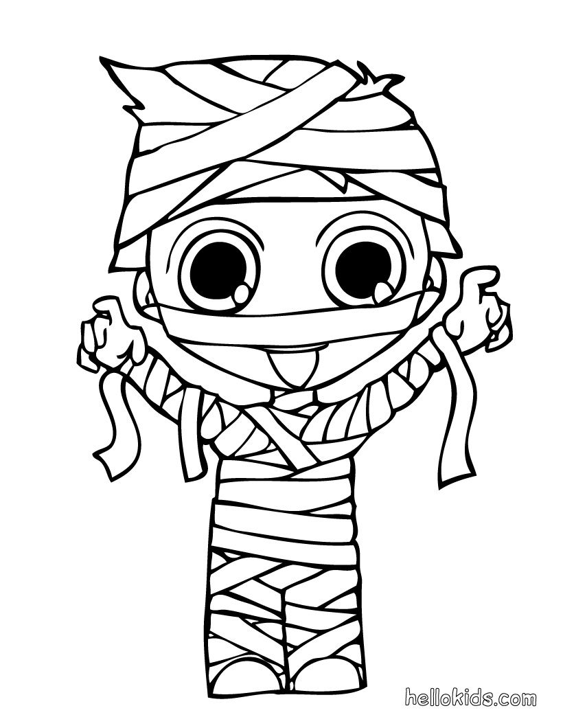 820x1060 Halloween Coloring Pages