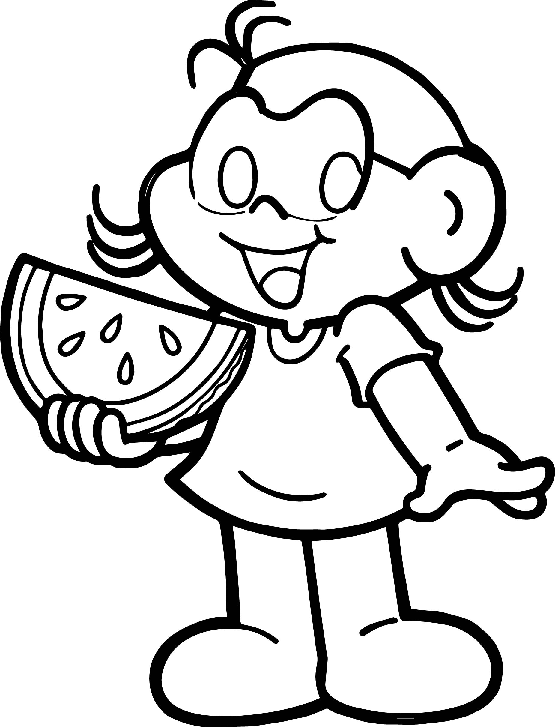 1851x2424 Fresh Pictures Of Watermelon Coloring Sheets Fruits Pages Printabl