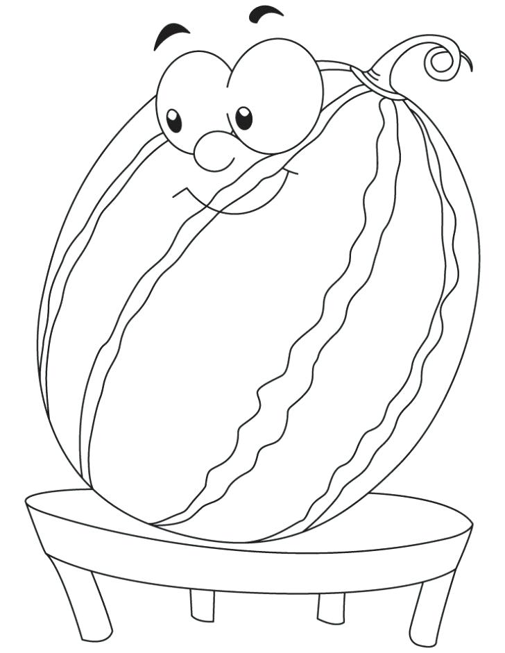 728x941 Watermelon Coloring Pages Watermelon Coloring Pages Watermelon