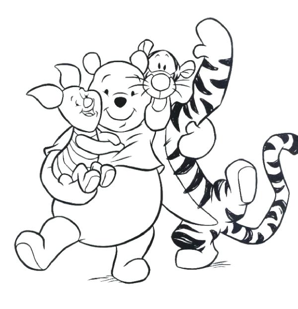 600x621 Baby Winnie Pooh Coloring Pages Cartoons Coloring Pages Gt