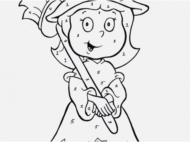 640x480 Witch Coloring Pages Image Color