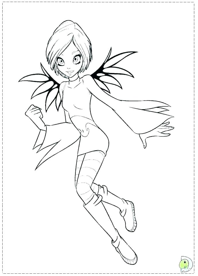691x960 Cute Witch Coloring Pages