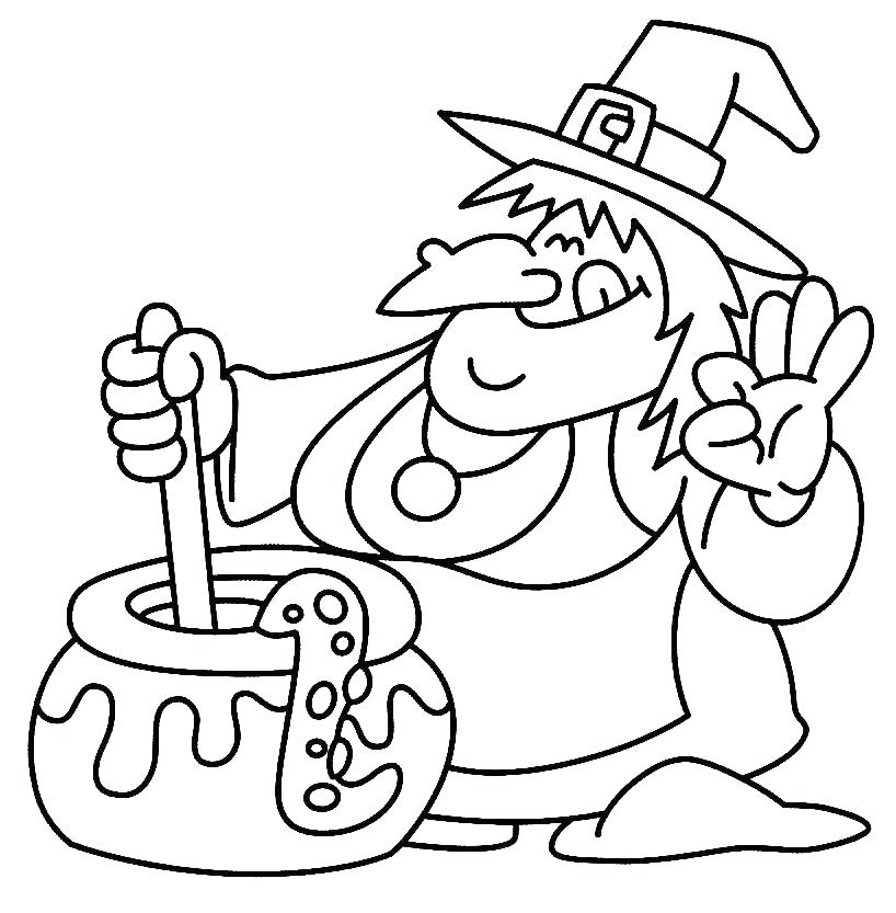 Download Cute Witch Coloring Pages at GetDrawings.com | Free for ...