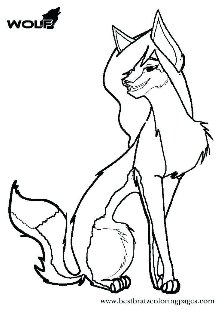736x1030 Coloring Pages Of Cute Wolves