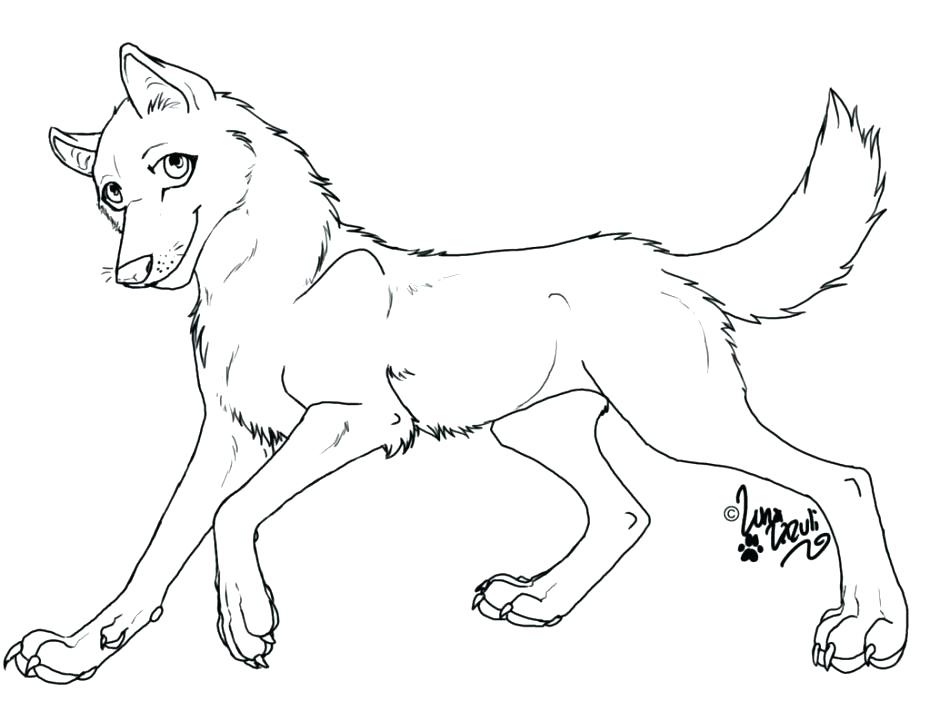 940x701 Anime Wolf Coloring Pages Anime Wolf Coloring Pages Baby Wolf