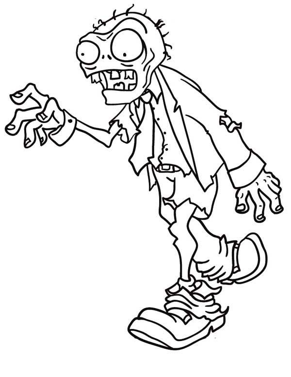 600x776 Top Zombie Coloring Pages For Your Kids Coloring Books, Craft