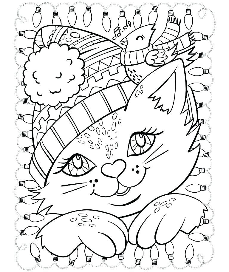 Cute Zoo Animals Coloring Pages