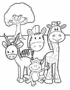 236x305 Animal Coloring Pages For Kids Animal And Adult Coloring
