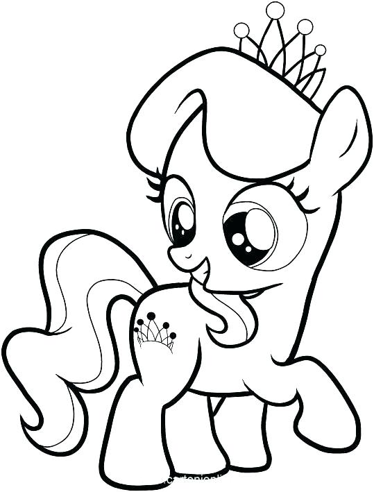 539x709 My Little Pony Cutie Mark Crusaders Coloring Pages Page Tiara