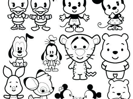 440x330 Tsum Tsum Coloring Pages Cuties Kids Coloring Pages Tsum Tsum