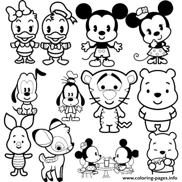 600x600 Printable Disney Cuties Coloring Pages Disney Cuties