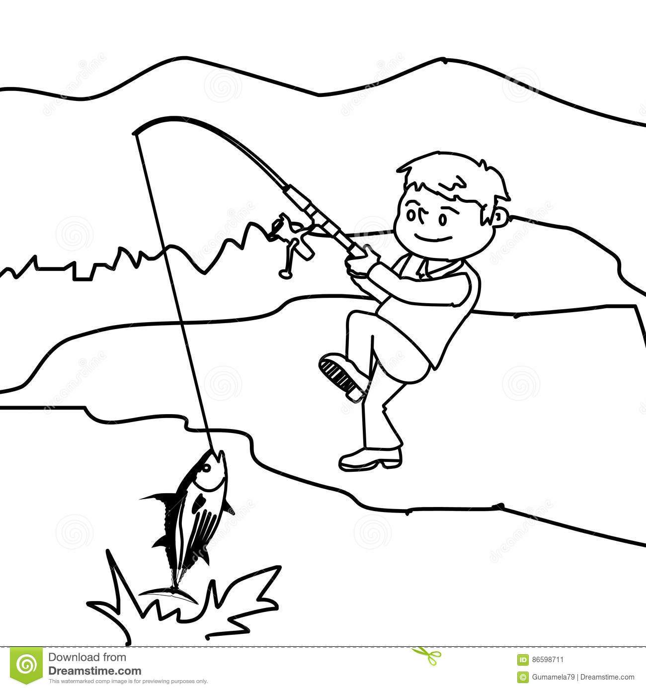 1300x1390 Fish Coloring Pages Designs For Fishing