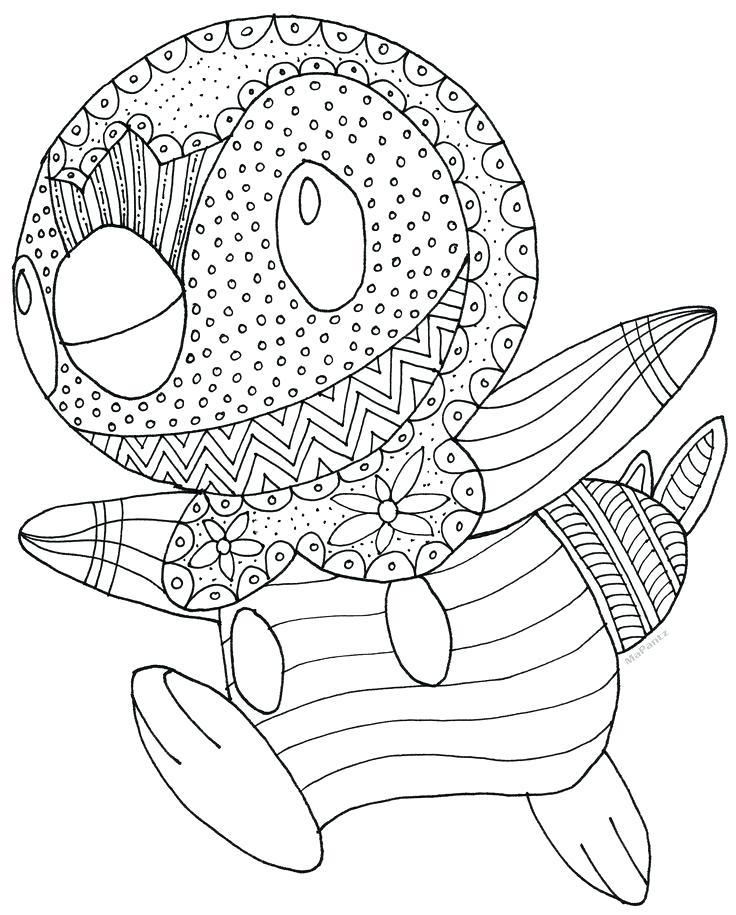 736x915 Cuttlefish Coloring Pages