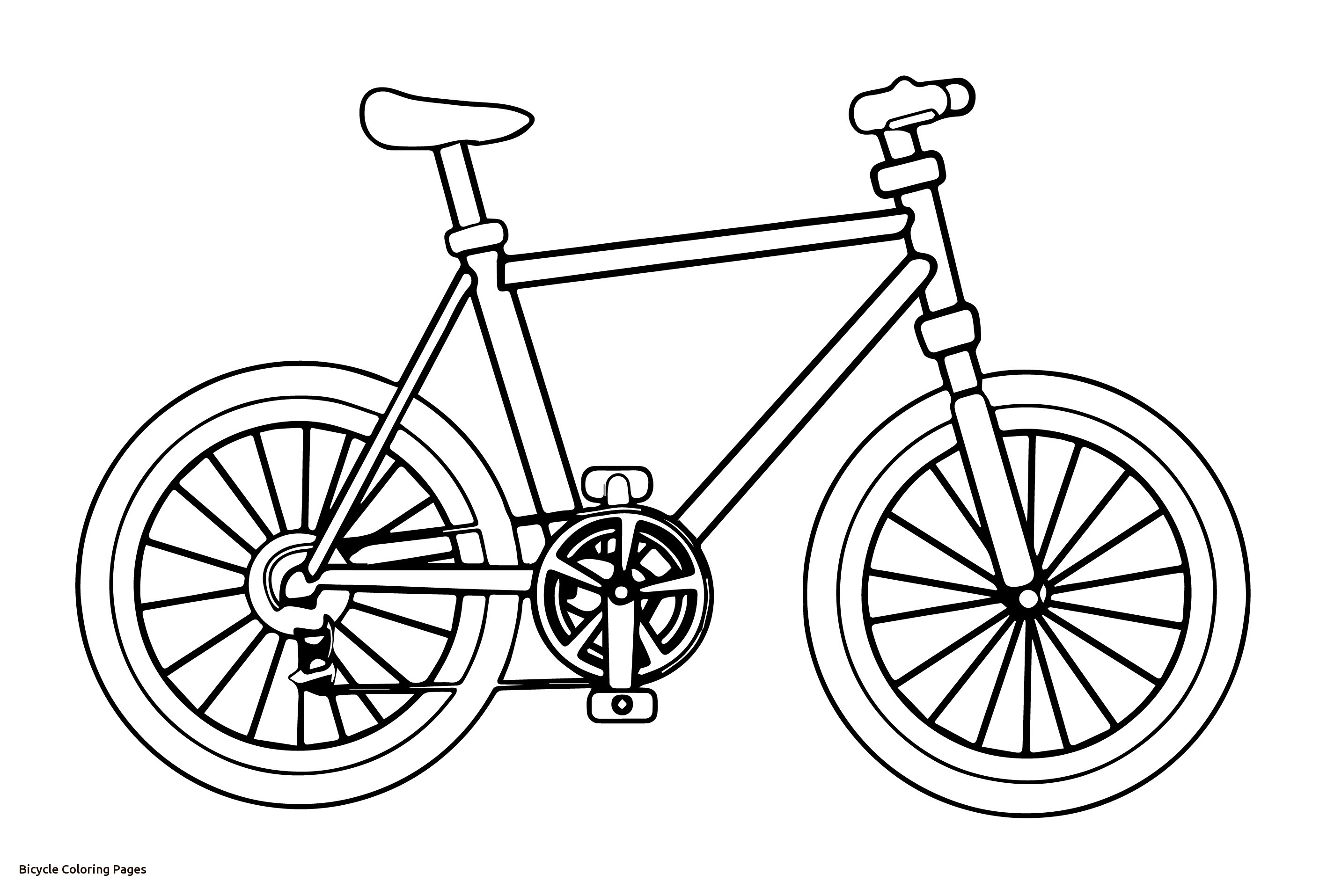 2835x1915 Bike Coloring Pages
