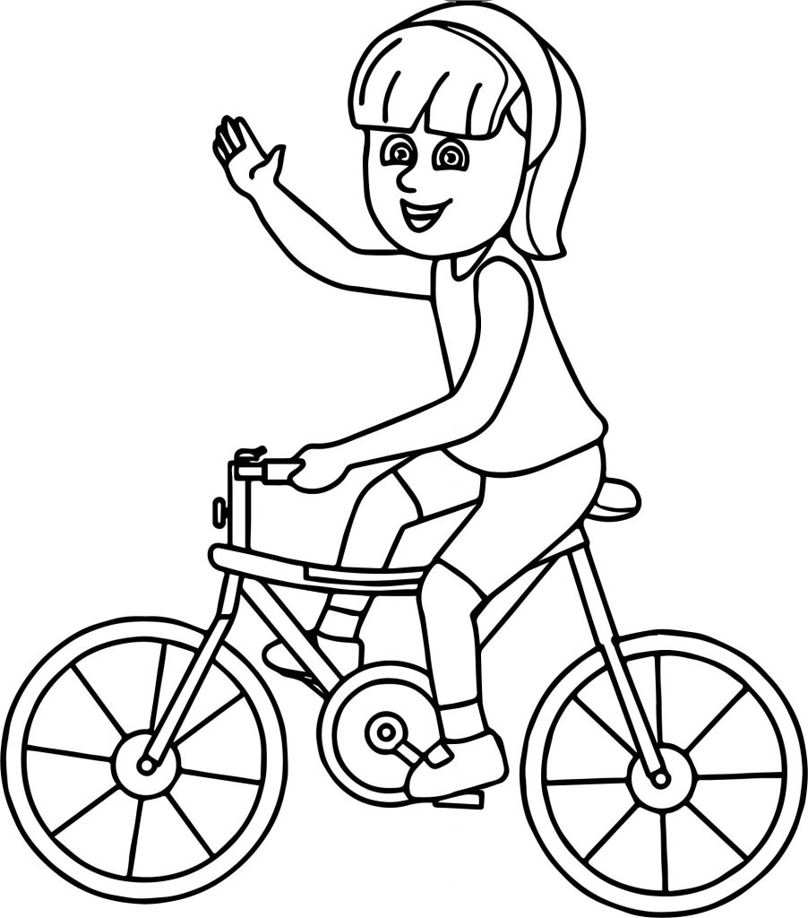 902x1024 Bicycle Coloring Pages Bike