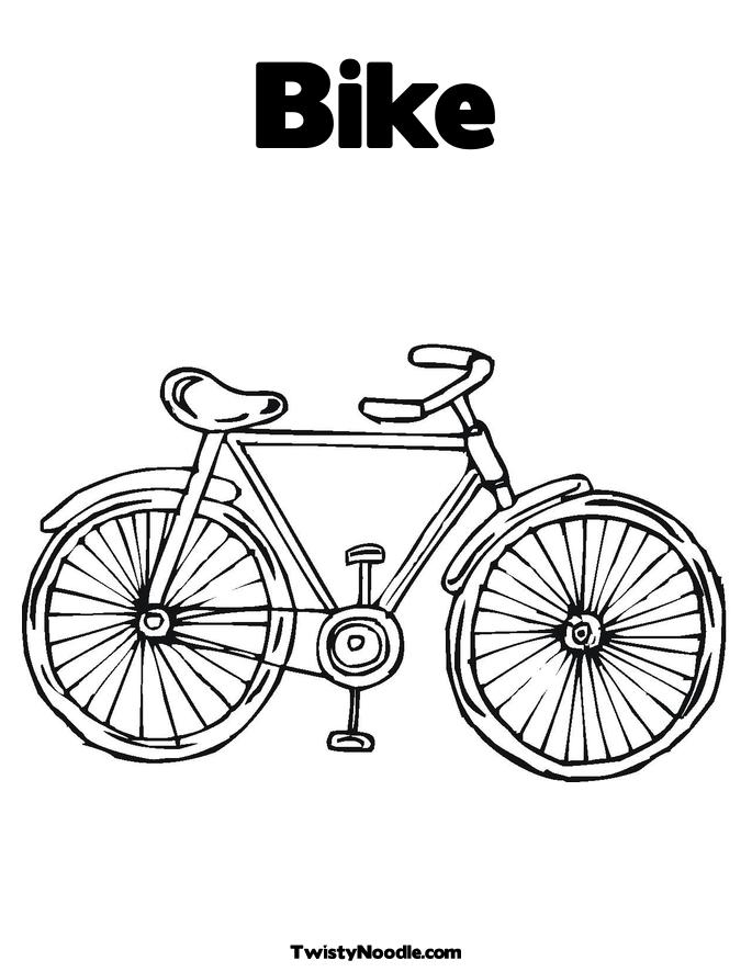 685x886 Cycling Colouring Pages
